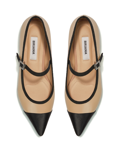 Two-tone Maryjane [Skin Beige]