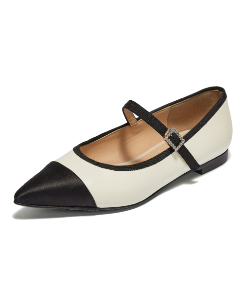 Two-tone Maryjane [Cream]