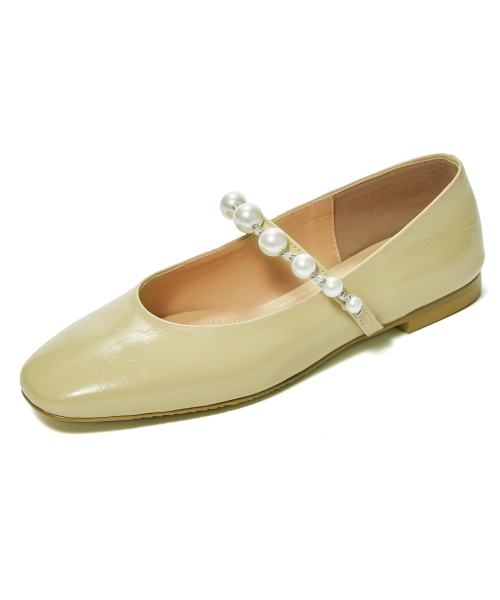 My Pearl Flat Shoes [Butter]