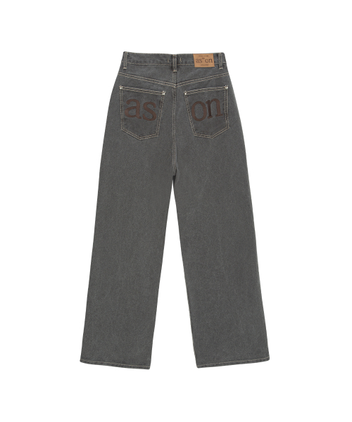 SMOG WIDE PANTS / GRAY