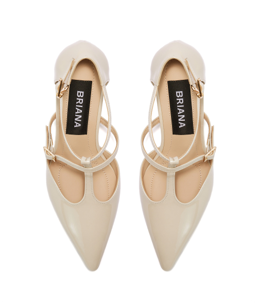 T Maryjane [Cream Patent]