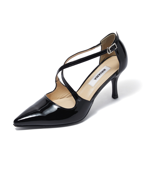 Audrey X-Stiletto [Black Patent]