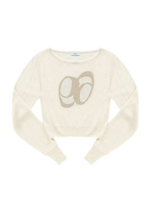 BOAT NECK KNIT / IVORY
