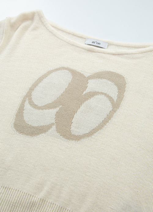 BOAT NECK KNIT / IVORY