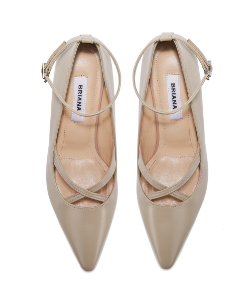 X-Strap Stiletto [Skin Beige]