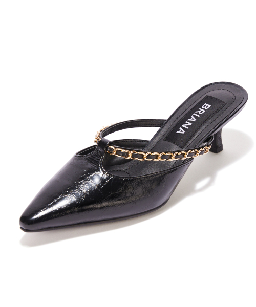 Vintage Chain Mule [Black]
