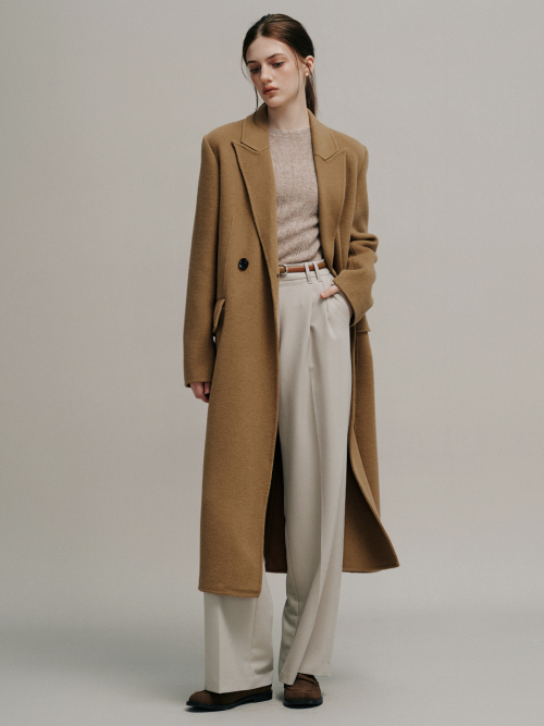 BRUNI premium cash wool handmade coat