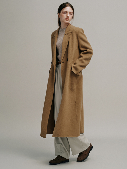 BRUNI premium cash wool handmade coat