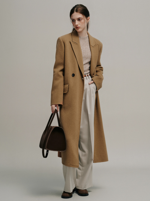 BRUNI premium cash wool handmade coat