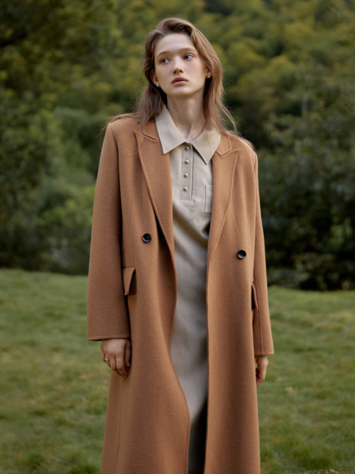 BRUNI premium cash wool handmade coat
