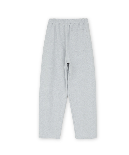 W Baggy Sweat Pants, Light Grey