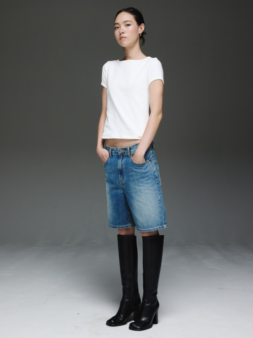 THE PEGGY SHORTS (BLUE)