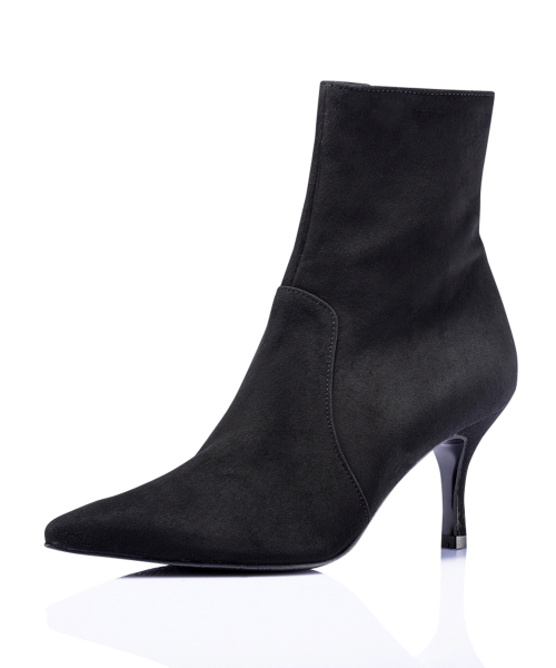 Socks Boots [Black Suede]