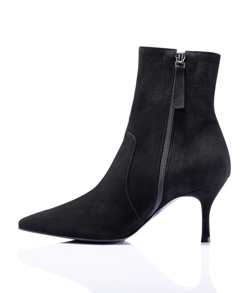 Socks Boots [Black Suede]