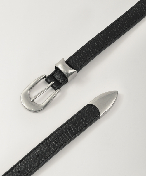 Real Leather Belt Black