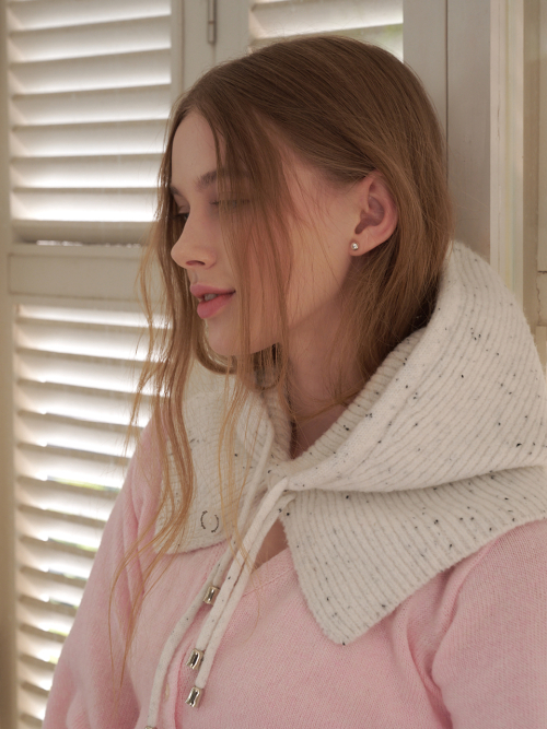Double String Dot Balaclava (White)