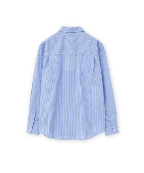 W Steady Shirt, Blue Stripe