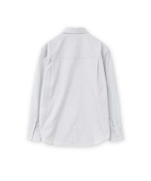 W Steady Shirt, Pink Stripe