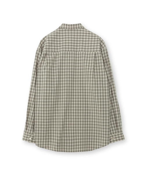 Steady Shirt, Beige Check