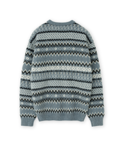 Fair Isle Sweater, Blue
