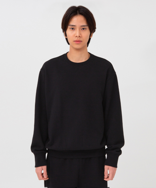 Soft Sweat Shirt, Black