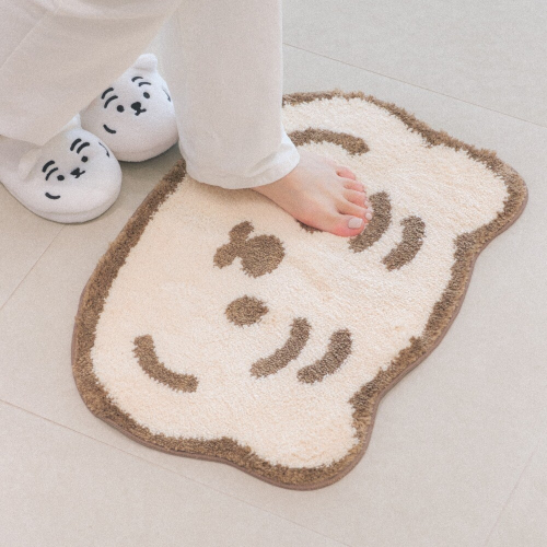 뚱랑이 얼굴 미니 러그 2종