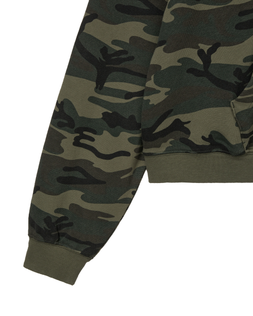 WEB LOGO LOOSED HOODIE [CAMO]