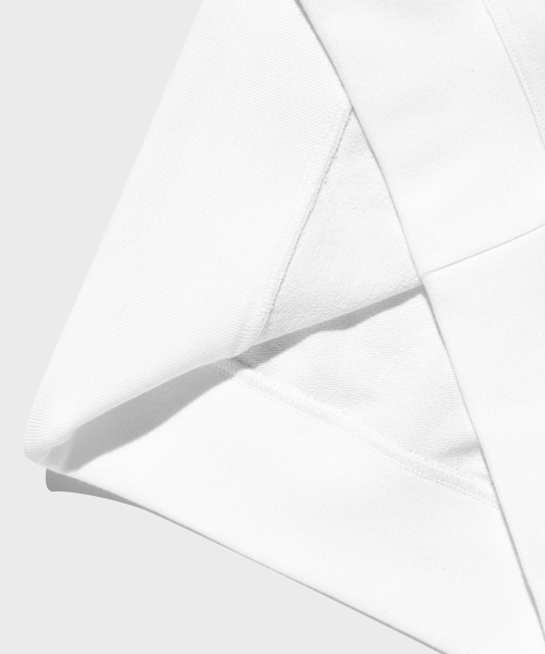 빅 스크립트 로고 크루넥 스웨트셔츠 White