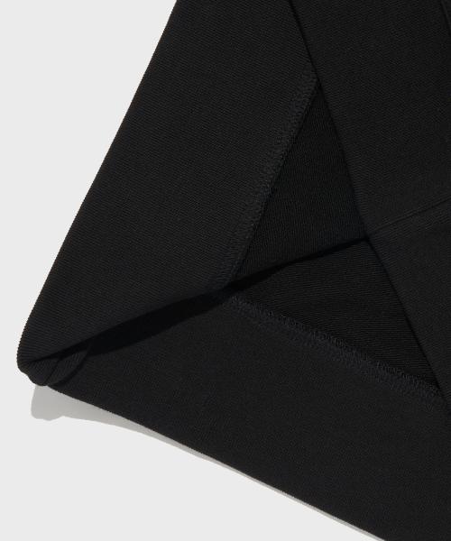스몰 스크립트 로고 크루넥 스웨트셔츠 Black