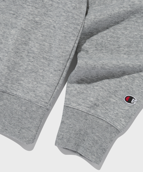 스몰 스크립트 로고 크루넥 스웨트셔츠 Normal Grey