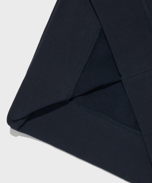 스몰 스크립트 로고 크루넥 스웨트셔츠 Normal Navy