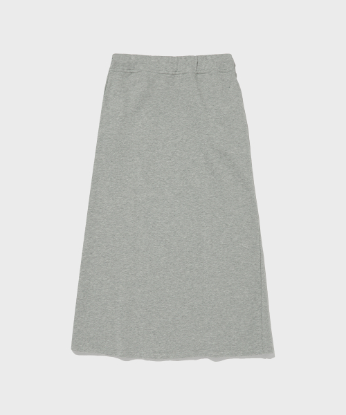 여성 C로고 롱 스트링 스커트 Nomal Grey