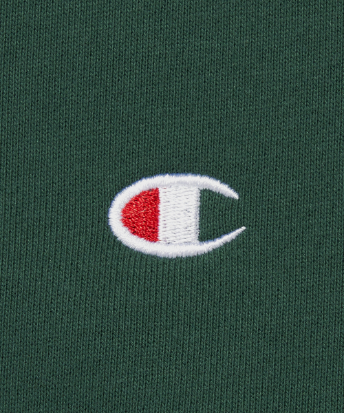 C로고 크루넥 스웨트셔츠 Dark Green