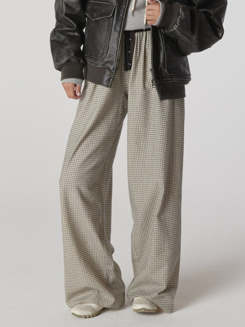 HOMEBODY BUTTON PANTS (BROWN)