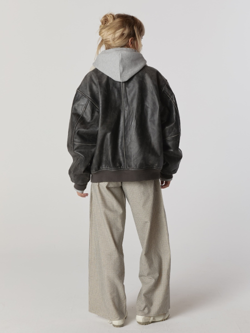 HOMEBODY BUTTON PANTS (BROWN)