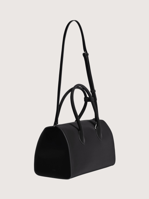 BESSIE tote shoulder bag_BLACK