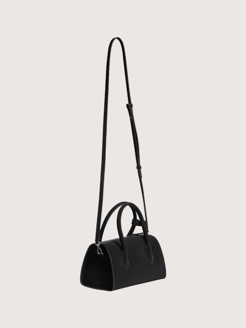 BESSIE mini tote cross bag_BLACK