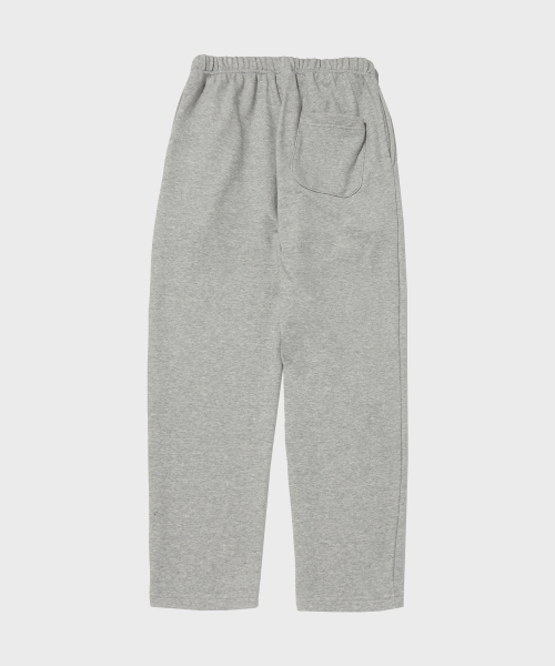 C로고 스트레이트 스웨트 팬츠 Normal Grey