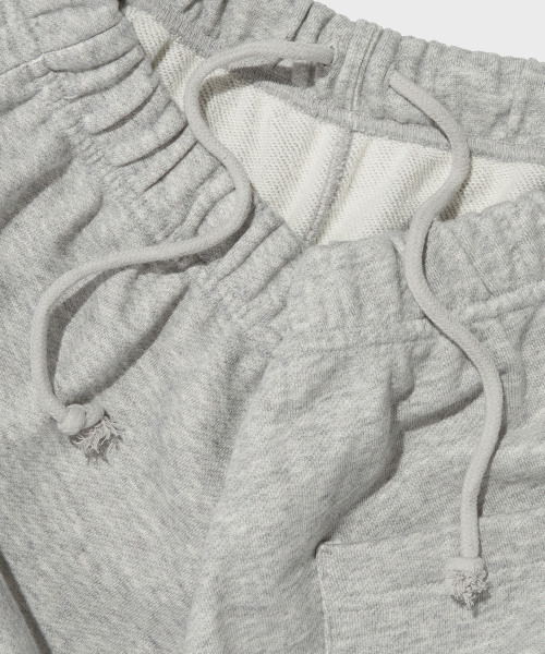 C로고 스트레이트 스웨트 팬츠 Normal Grey