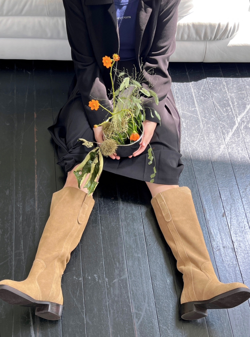 Kintu leather boots