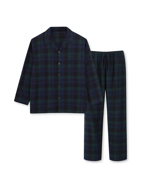 Unisex) Flannel Loungewear (SET-UP)_MSE4UI3001