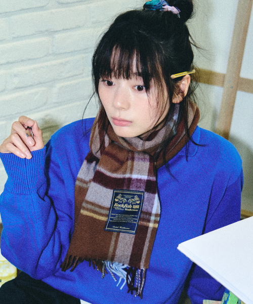 CLASSIC WOOL SCARF CHECK - 7 colors