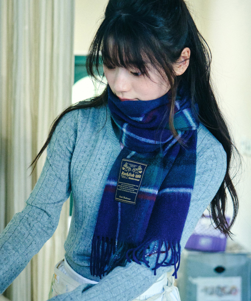 CLASSIC WOOL SCARF CHECK - 7 colors