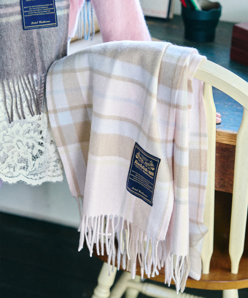 CLASSIC WOOL SCARF CHECK - 7 colors
