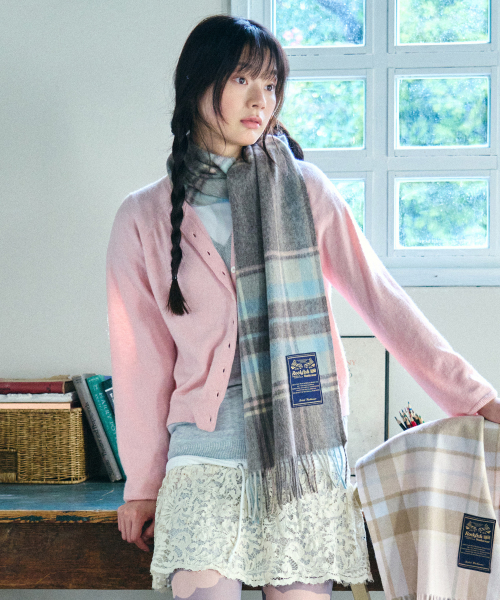 CLASSIC WOOL SCARF CHECK - 7 colors