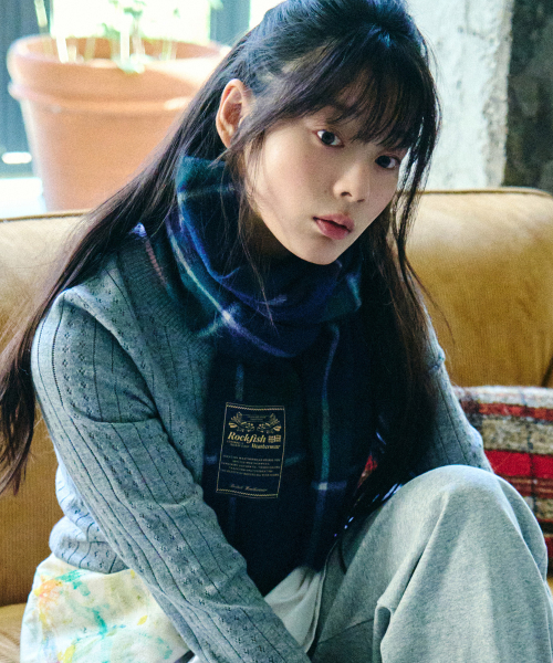 CLASSIC WOOL SCARF CHECK - 7 colors