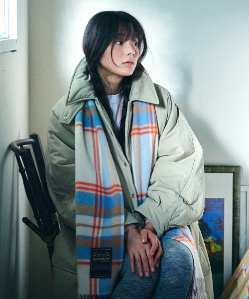 CLASSIC WOOL SCARF CHECK - 7 colors