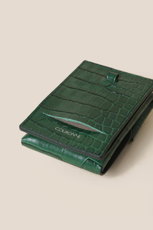Mael Voloume Card Wallet (Green)_RCWGX24648GRX