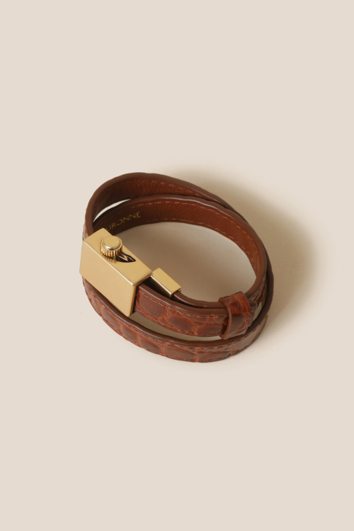 Le Temp Bracelet (Brown)_RCEAX24641BRX