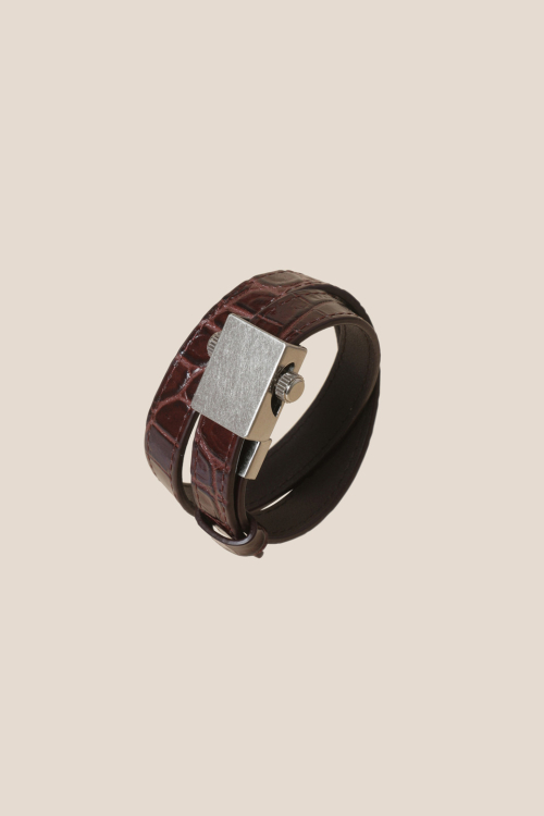 Le Temp Bracelet (wine)_RCEAX24641WIX